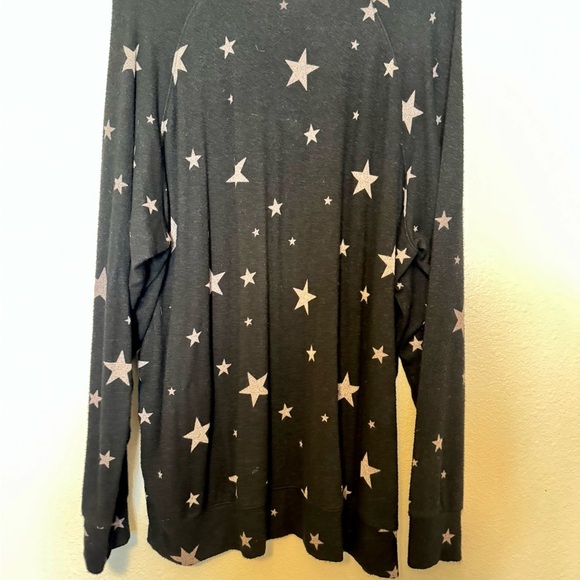 Buffalo David Bitton Black Star Long Sleeve Top - Picture 2 of 3